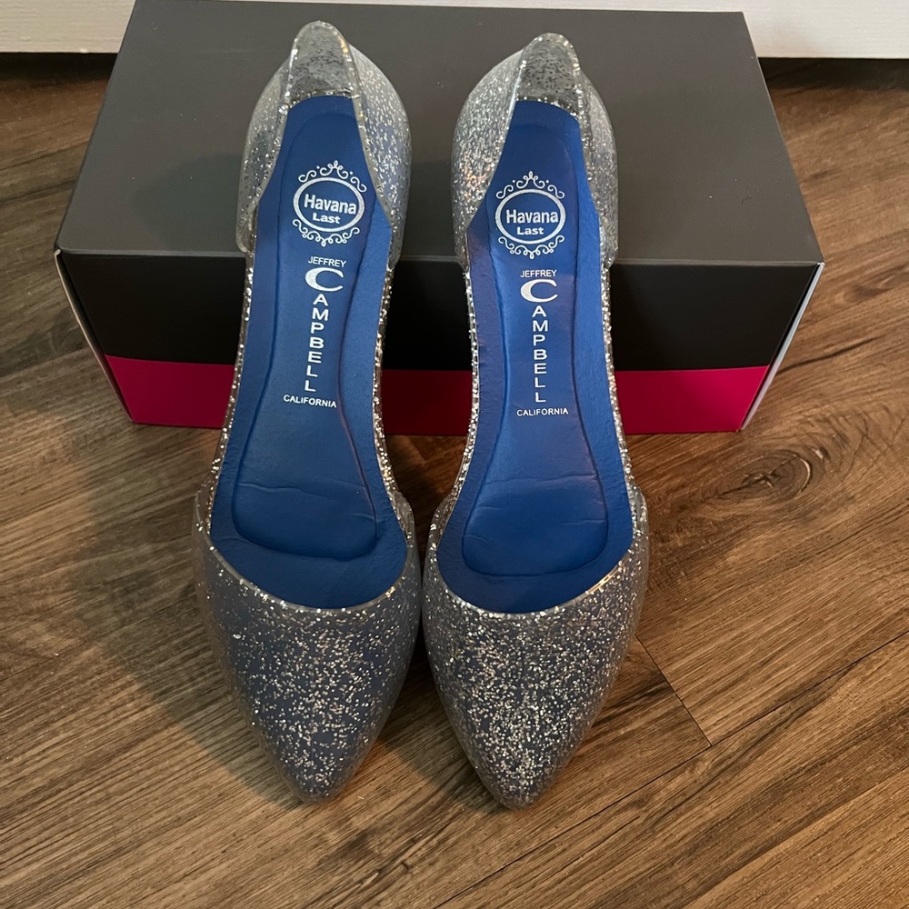 Jeffery Campbell jelly flats